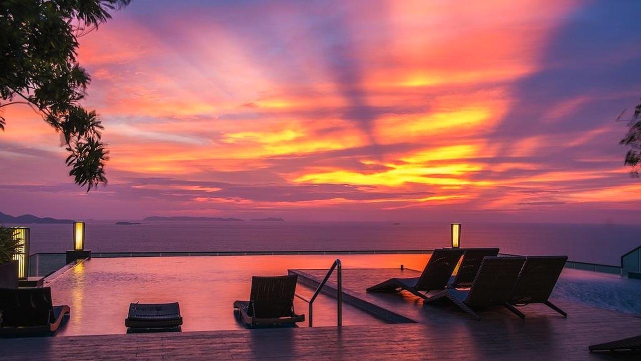 Wong Amat Tower Apartment Pattaya Bagian luar foto